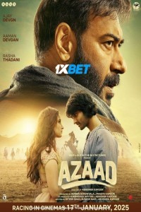 Azaad (2025) Bollywood Hindi Movie Poster