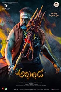 Akhanda (2023) South Indian Hindi Dubbed Poster