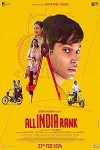 All India Rank (2024) Bollywood Hindi Movie Poster