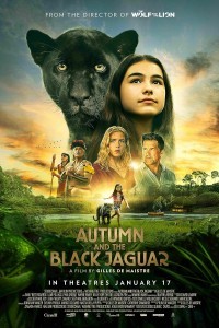 Autumn and the Black Jaguar (2024) Hollywood Hindi Dubbed Poster
