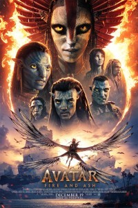 Avatar Fire and Ash (2025) English Movie Poster