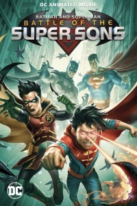 Batman and Superman Battle of the Super Sons (2022) Hollywood Hindi Dubbed Poster