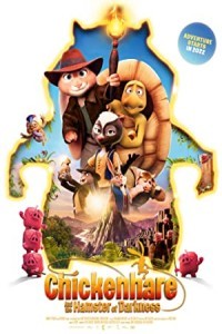 Chickenhare and the Hamster of Darkness (2022) Hollywood Hindi Dubbed Poster