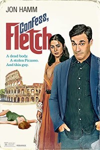 Confess Fletch (2022) Hollywood Hindi Dubbed Poster