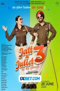 Jatt and Juliet 3 (2024) Punjabi Movie Poster