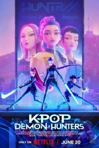 KPop Demon Hunters (2025) Hollywood Hindi Dubbed Poster