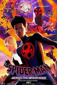 Spider-Man Across the Spider Verse (2023) Hollywood Hindi Dubbed Poster