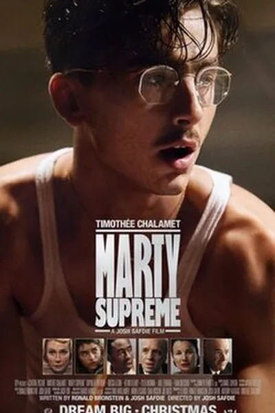 Marty Supreme (2025) Hollywood Hindi Dubbed Poster